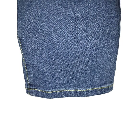 Shein Womens Distressed Skinny Jeans 2XL Blue Ripped Stretch Denim Plus - Picture 8 of 11